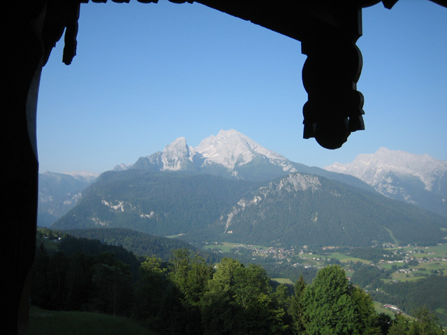 Blick am Morgen vom Hotelzimmer aus