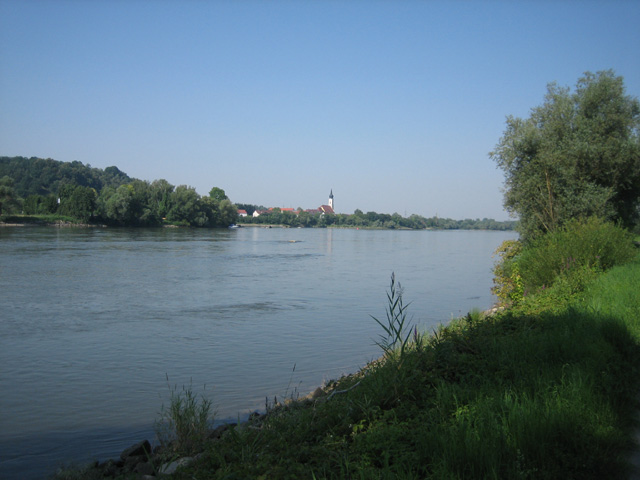 An der Donau vor Vilshofen
