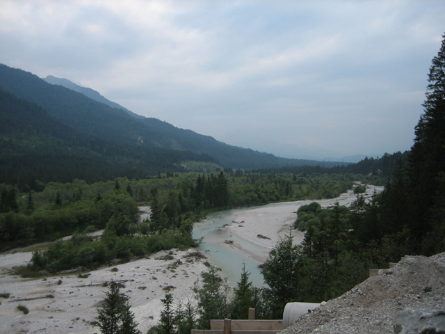 Das Tal zwischen Vorderriss und Wallgau