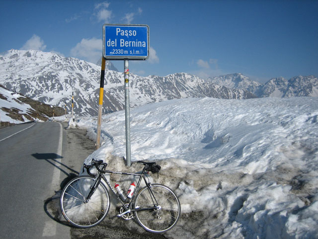 Geschafft: Bernina von ganz unten